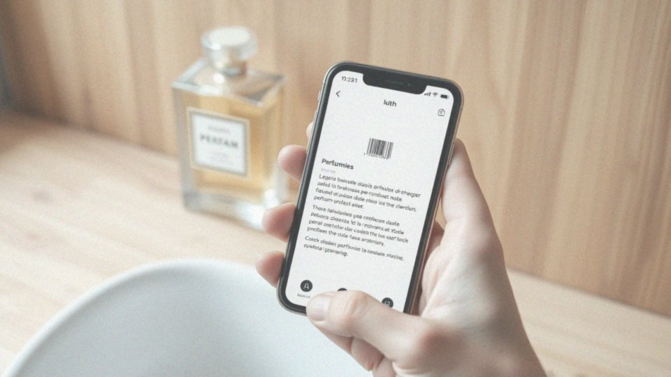 Jakie są zalety korzystania z aplikacji do sprawdzania perfum?
