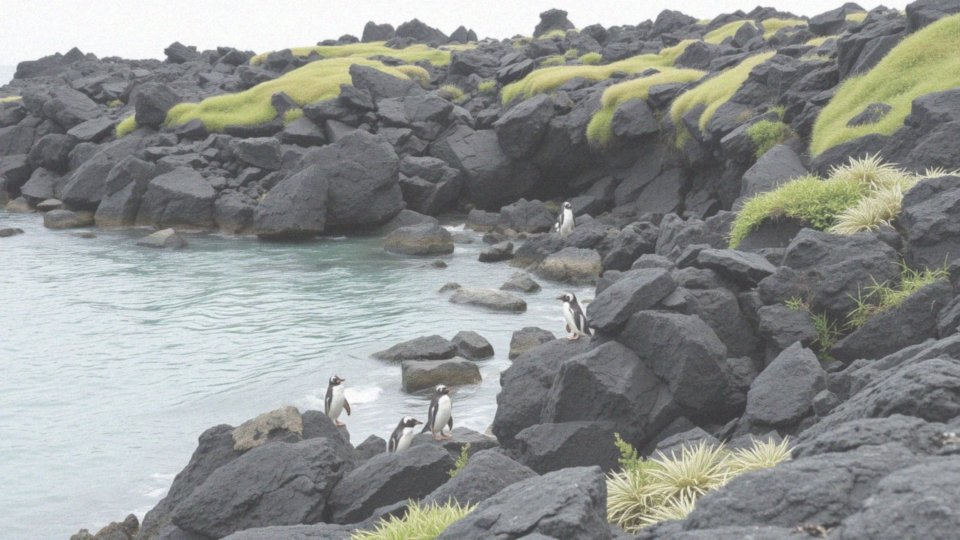 Jakie gatunki pingwinów gnieżdżą się na Galapagos?