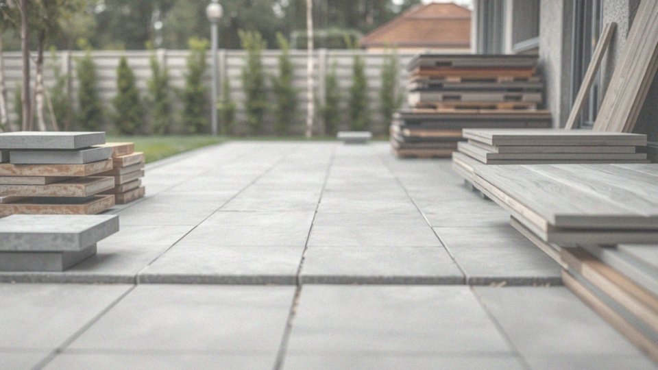 Jakie techniki wykończenia można zastosować na tarasie betonowym?