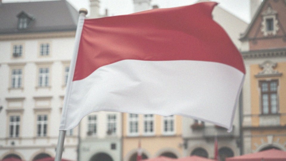 Gdzie znajduje się biały orzeł na fladze Polski?