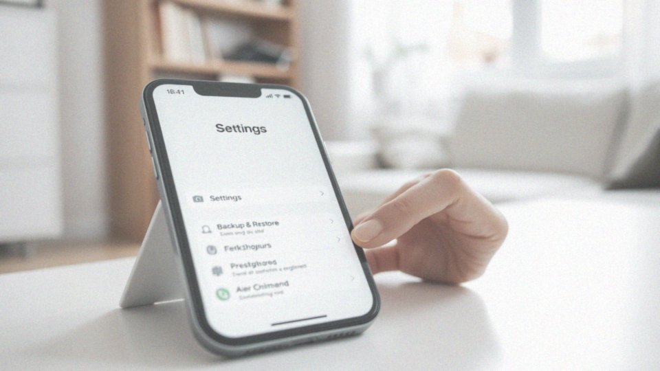 Jak ręcznie tworzyć kopie zapasowe danych i ustawień na telefonie?