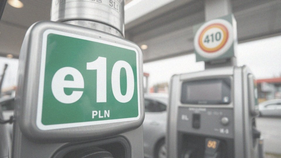 Jak wygląda oznakowanie dystrybutorów paliwa E10?