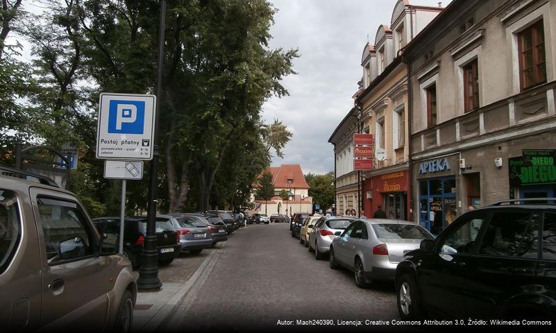 Ulica Zamkowa w Wieliczce